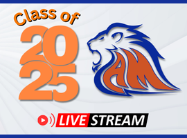  AMHS Graduation Live Stream Headline Image